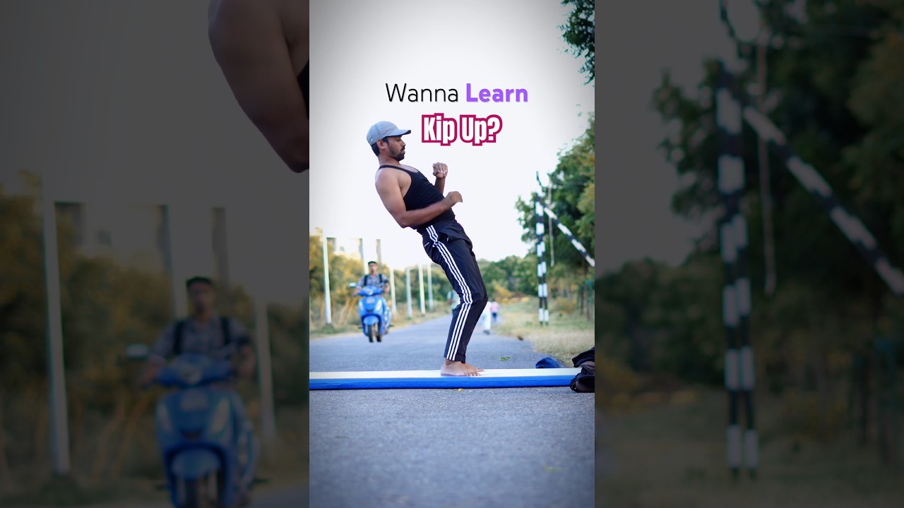 Beginner Guide! Kip Up 🔥 Tutorial 💪🏻😱
