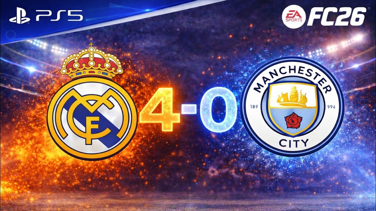 Real Madrid vs Man City – What a Destruction! | FIFA 26