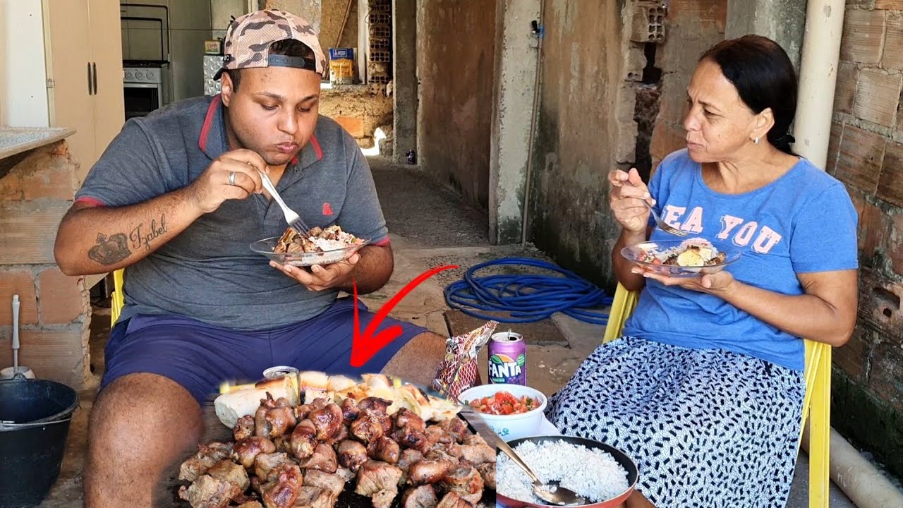 FIZ UM CHURRASCO 