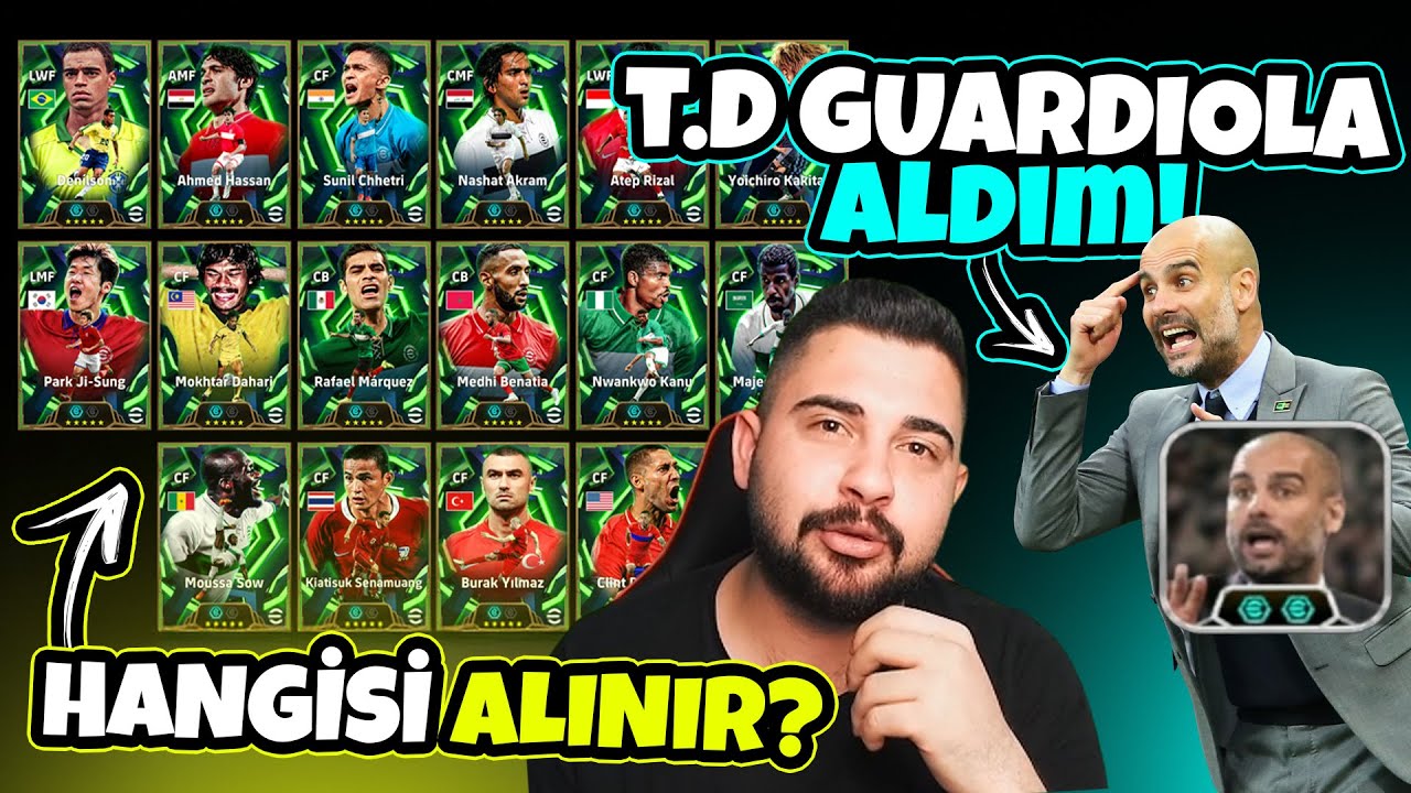 ULUSLARARASI EFSANELERDEN KİM ALINIR? KİMİ ALDIM? 🤔 GUARDIOLA MENAJER PAKETİNİ ALDIM ve DENEDİM!