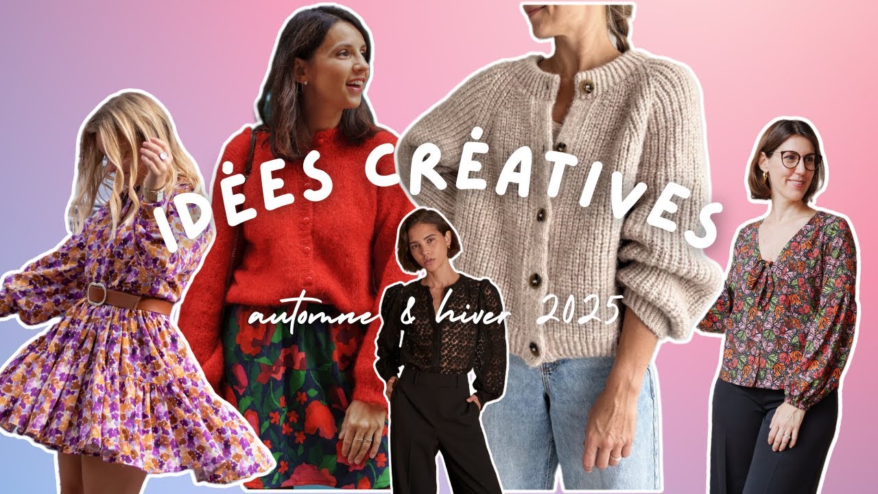 Idées créatives - automne & hiver 2025 | Couture & tricot 💭