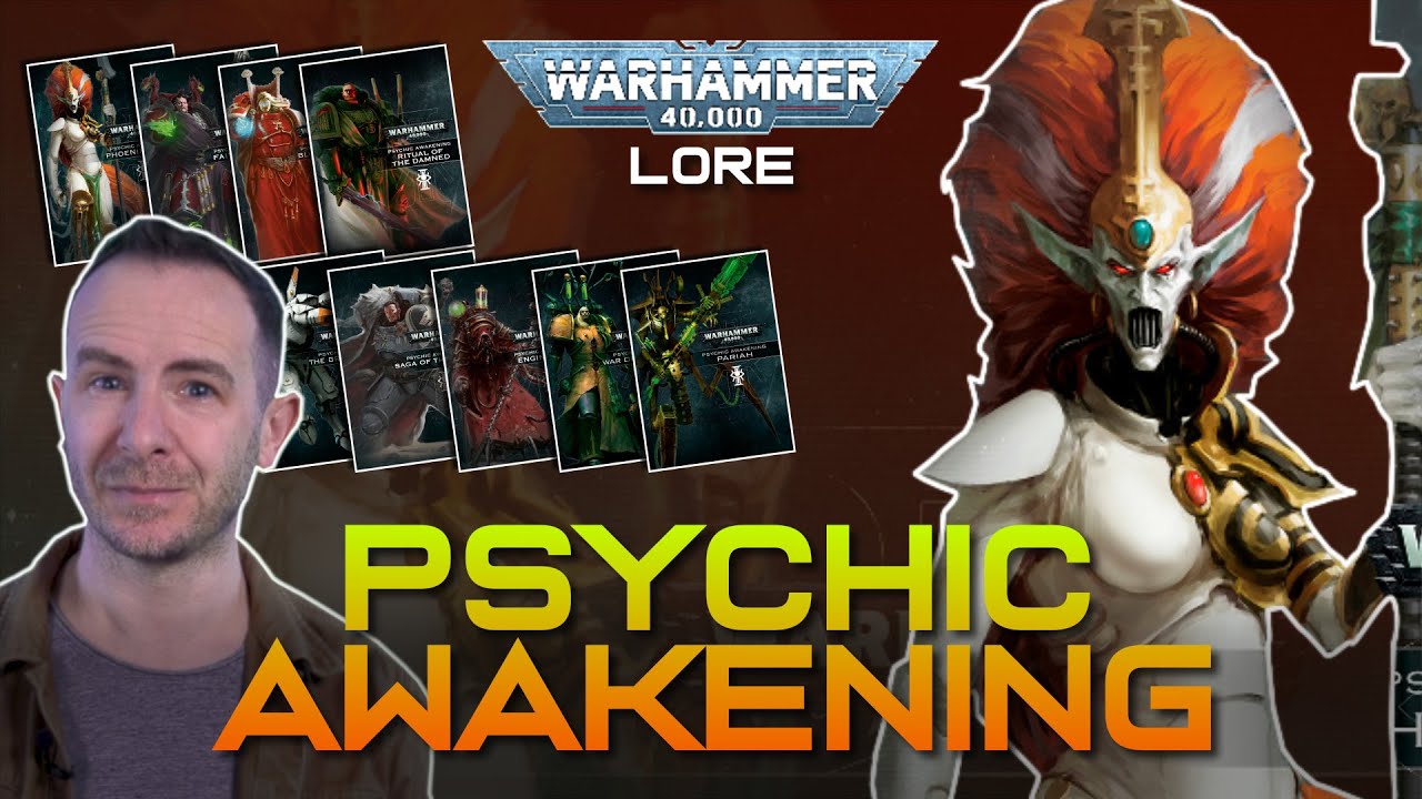 ПСИХИЧЕСКОЕ ПРОБУЖДЕНИЕ: Все девять книг за 25 минут! История Warhammer 40k