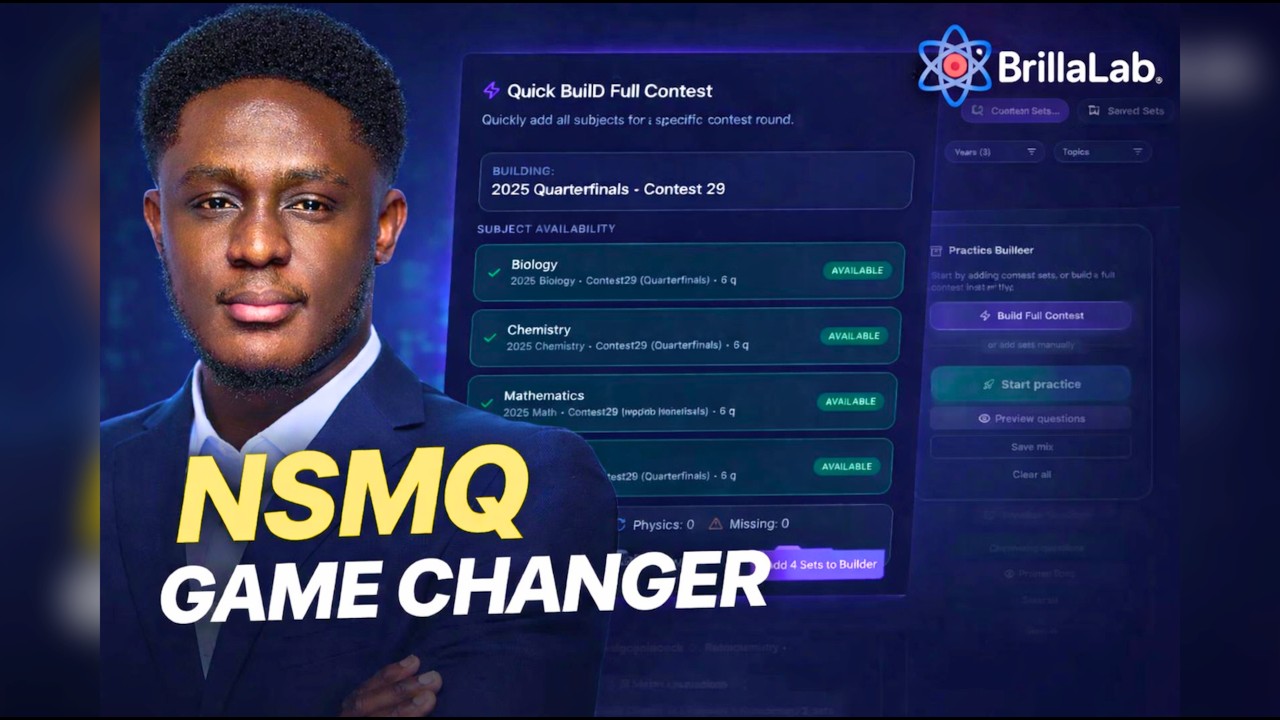 How Ghana's Best NSMQ Teams Train in 2026 | Brilla Coach Demo