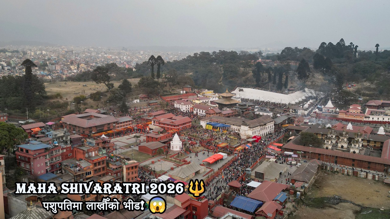 Million People at Pashupatinath! 😱 Maha Shivaratri 2026 Vlog | शिवरात्रि को भीड! 🔱🇳🇵