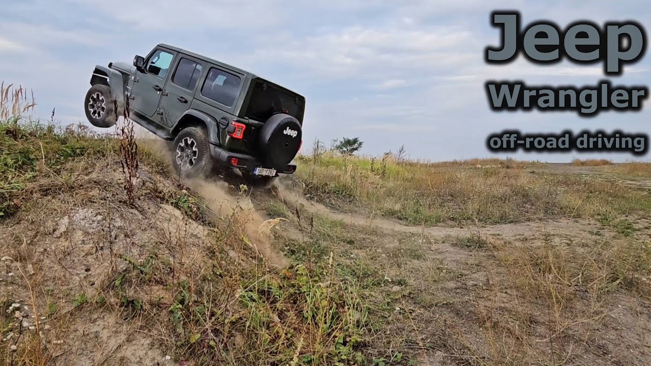 Off-Roading in the 2024 Jeep Wrangler Sahara