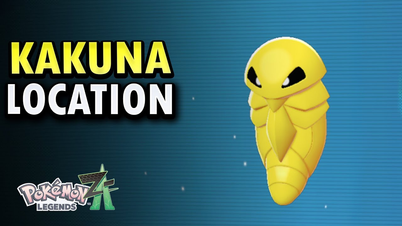 Kakuna Location Pokemon Legends Z-A Pokedex 019