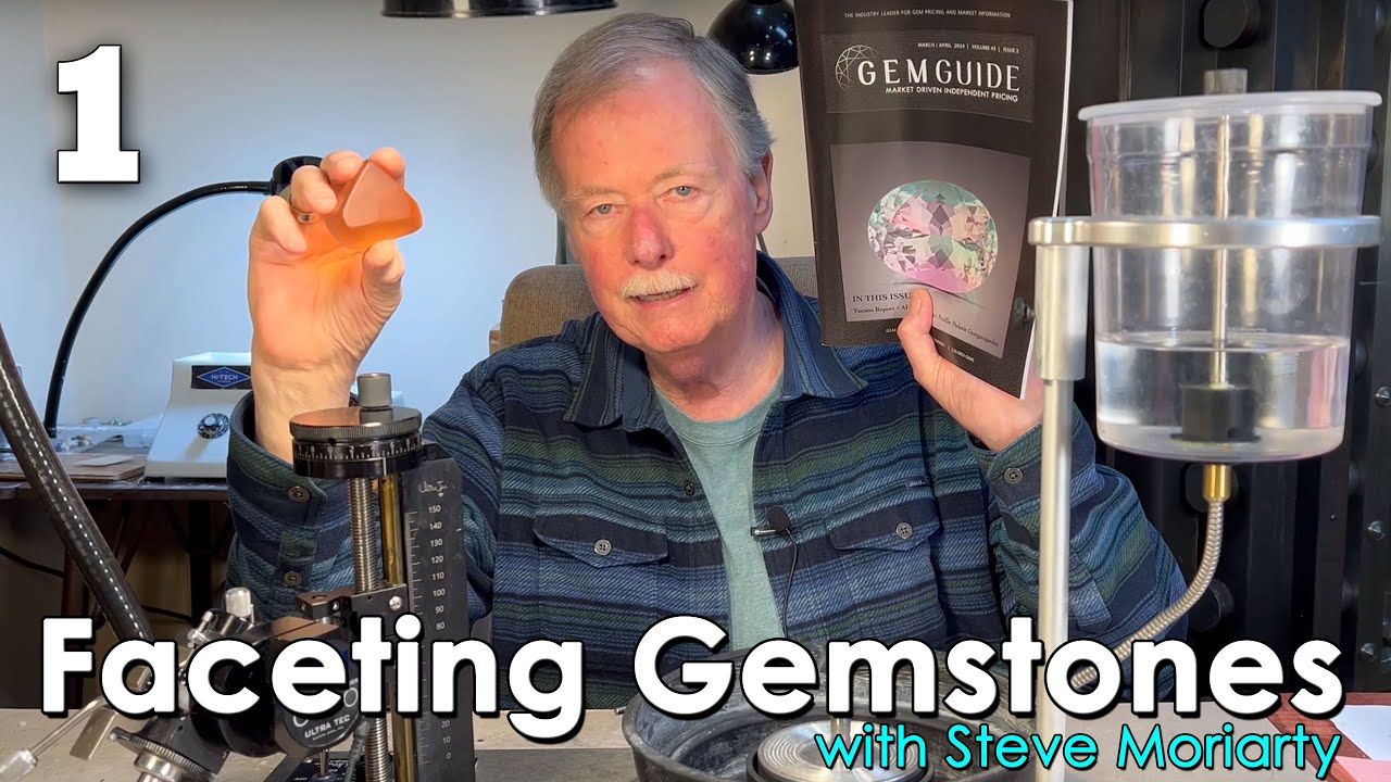 Faceting Gemstones 1 | Intro - Learn how to cut and cut gems!