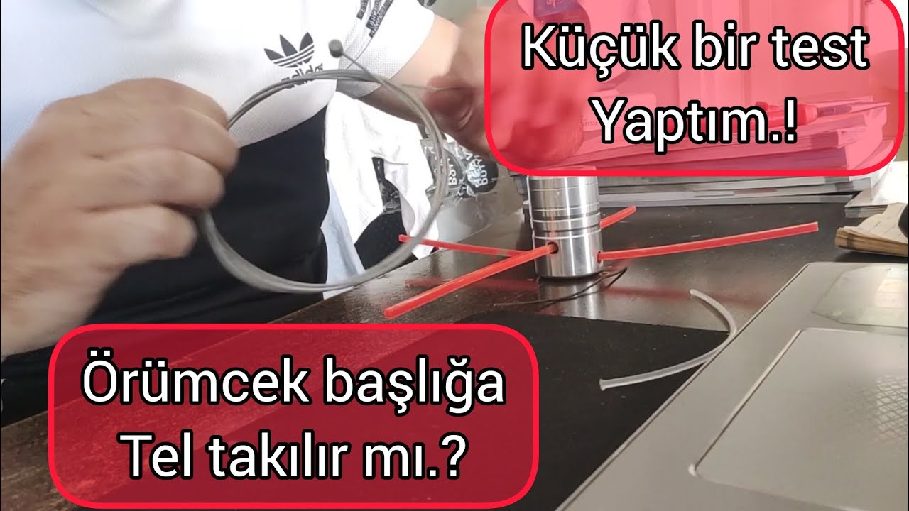 misina yerine tel çelik halat vs. kullanılır mı.?