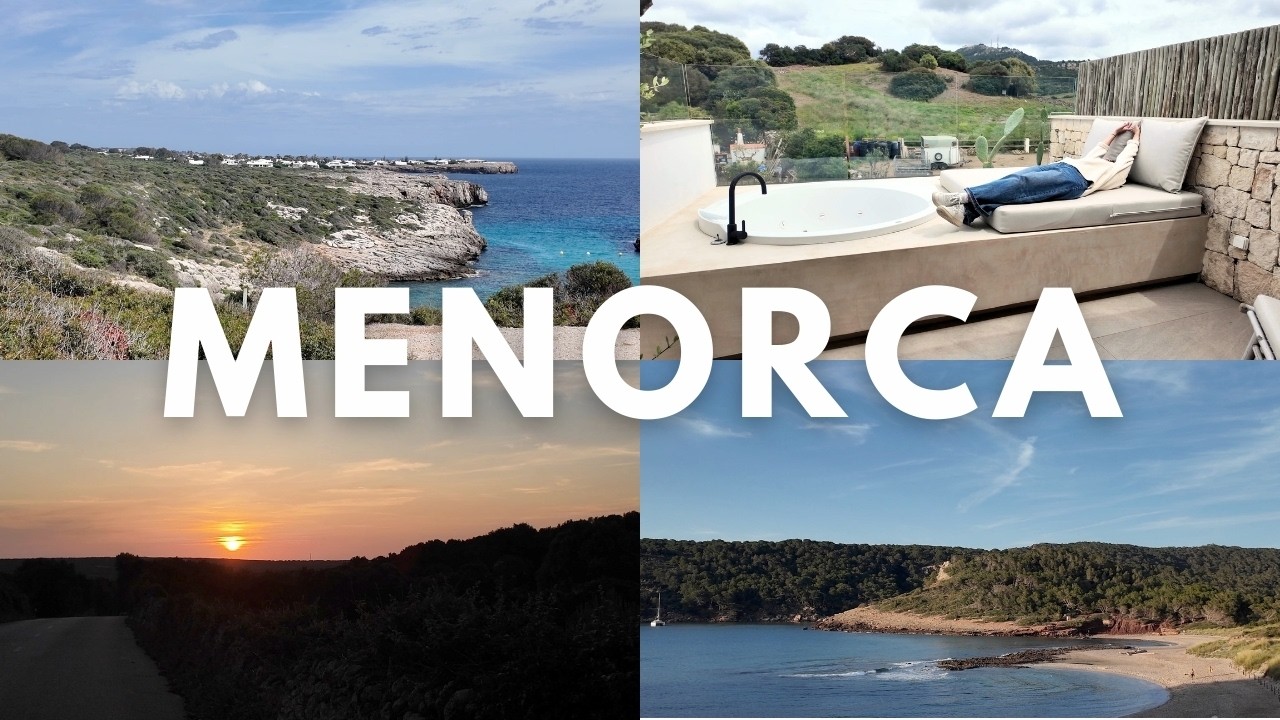 Menorca balearic island BEST travel vlog