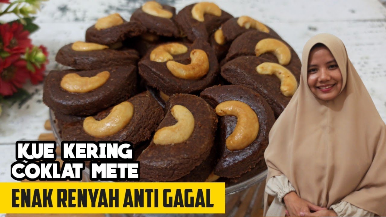 KUE KERING COKLAT METE ENAK RENYAH