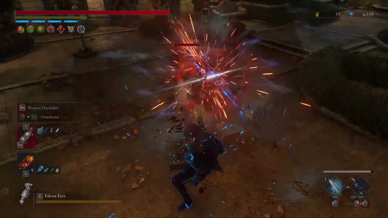 Pistol rock handle + tyrant killer dagger blade