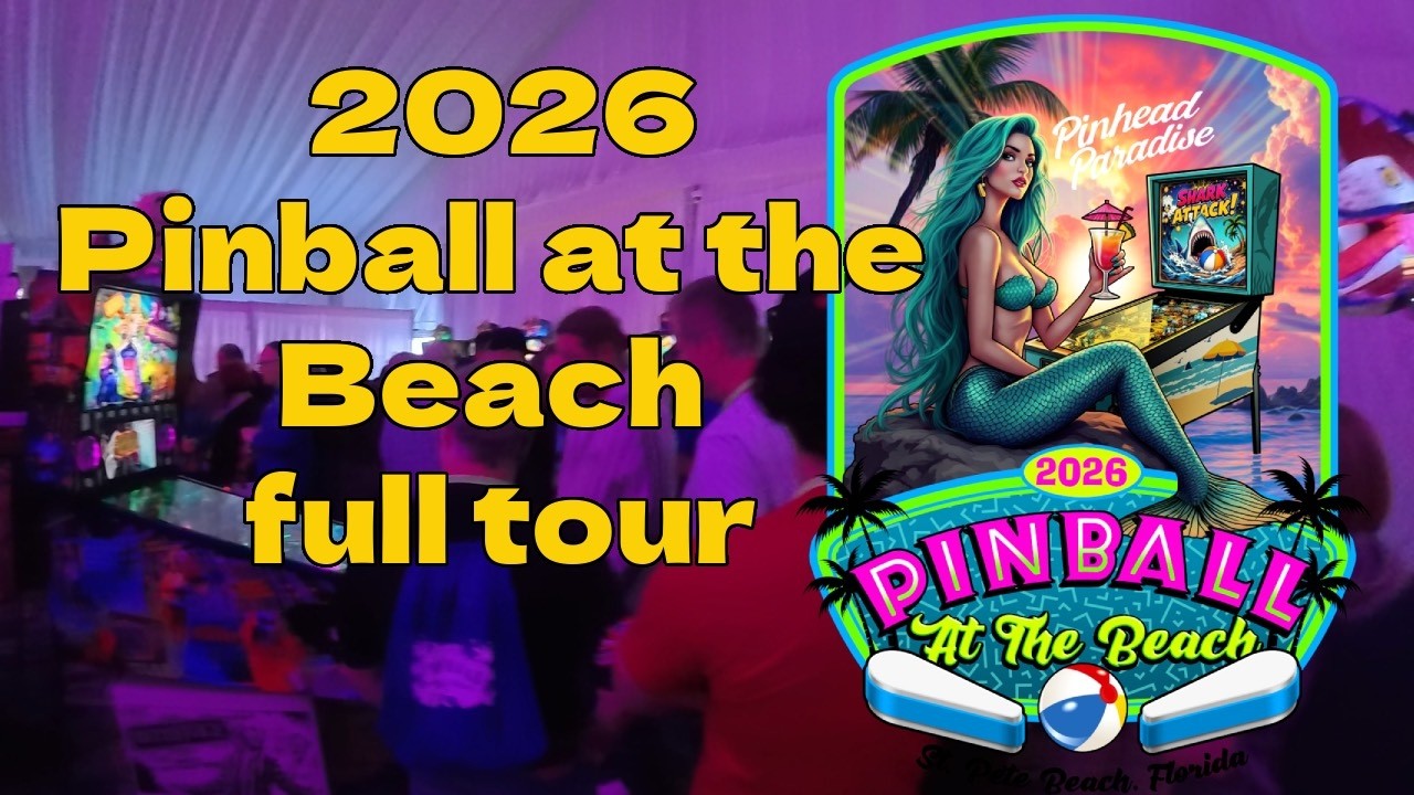 2026 Pinball at the Beach Opening Day! #pinball