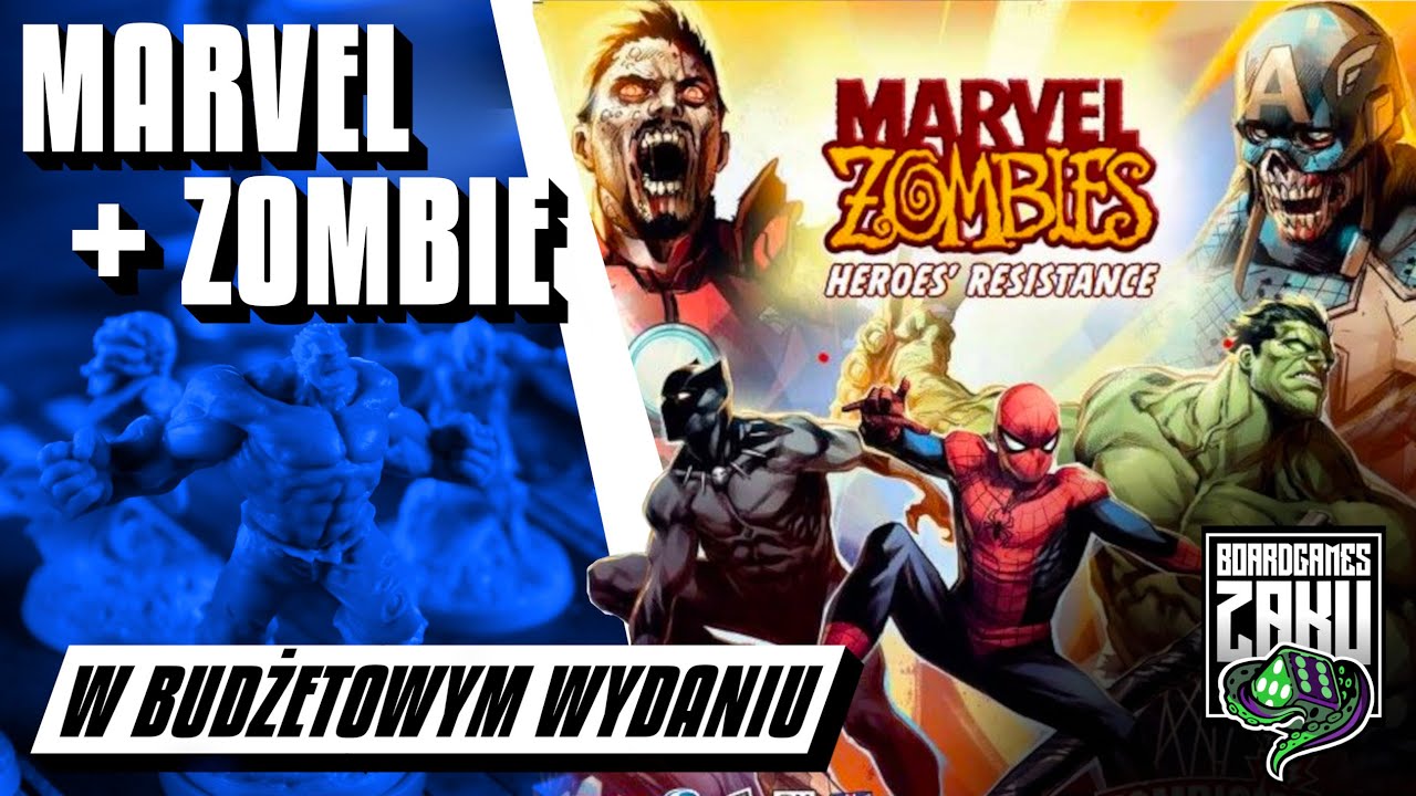 MARVEL ZOMBIES: Rewolucja Bohaterów - Czy kompaktowy Zombicide ma sens?