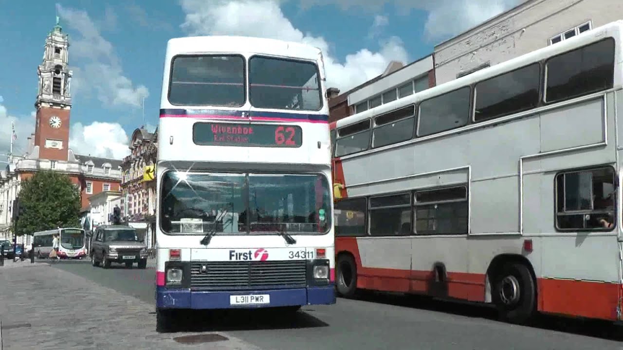 BUSES IN COLCHESTER JULY 2011