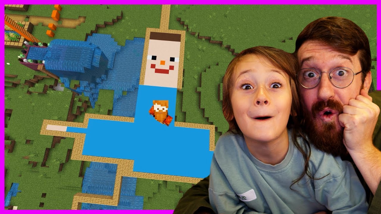 Kübra'nın 20 Günde Yaptığı En Büyük Minecraft Köyüne Gittim!