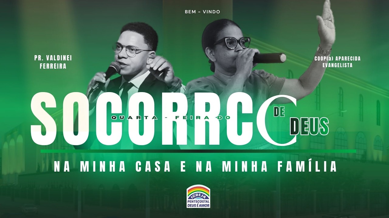Coop(a) Aparecida Evangelista / O SOCORRO DE DEUS EM MINHA VIDA / IPDA UNAÍ MG AO VIVO 13/03/2026