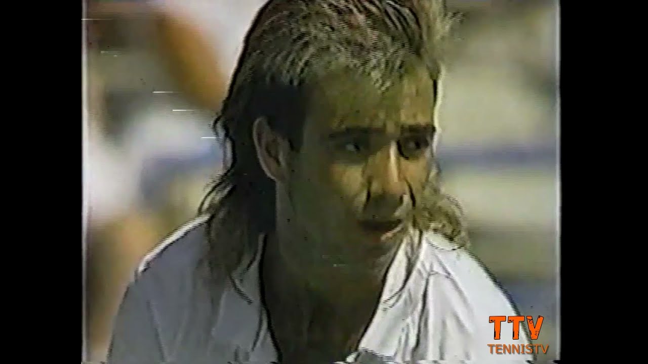Andre Agassi 🔥 Frustrating Boris Becker for 6 minutes