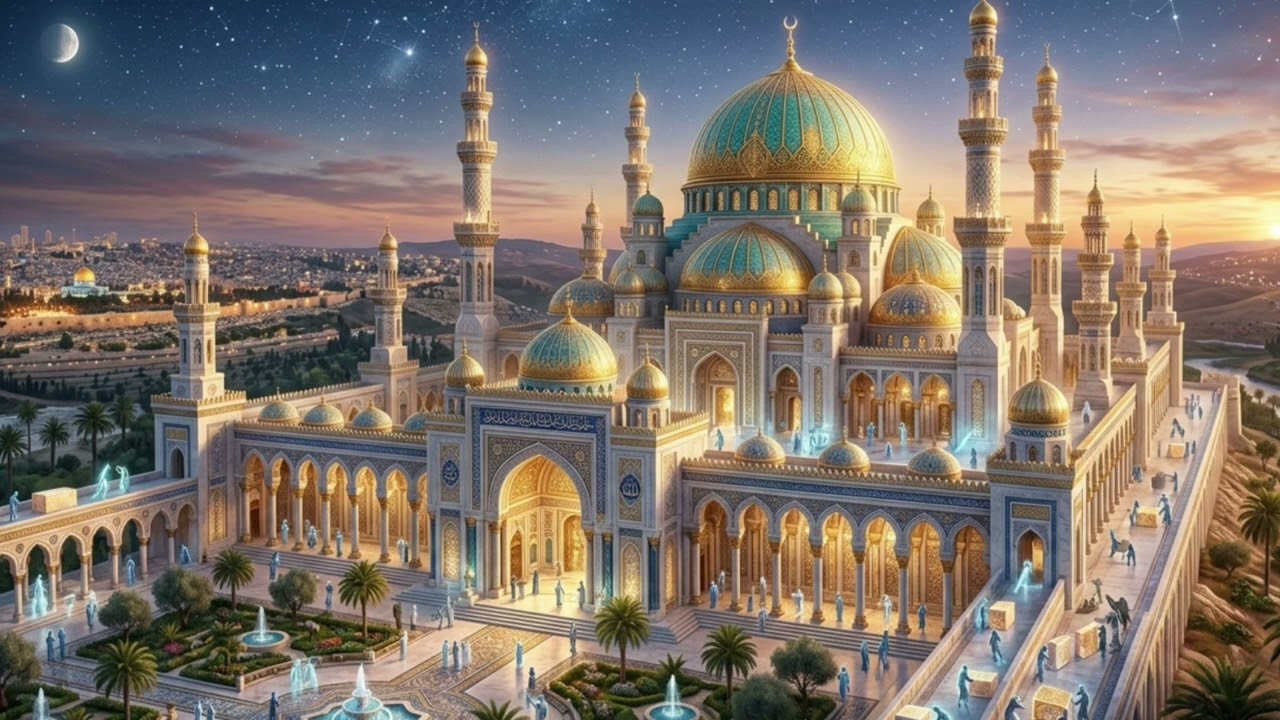 #@حضرت سلیمان علیہ السلام نے  بیت المقدس جنات کے دوبارہ کیسے تعمیر کروائیں