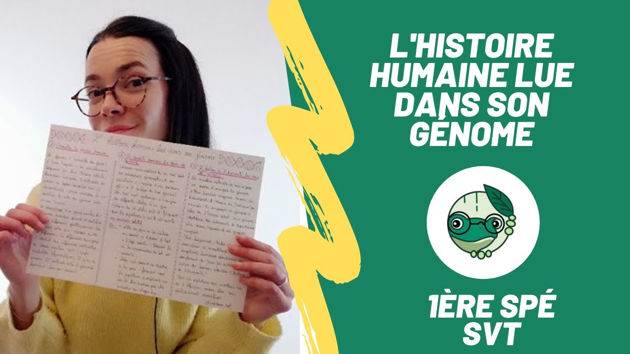 L'histoire humaine lue dans son génome - 1ère spé SVT - Madame SVT