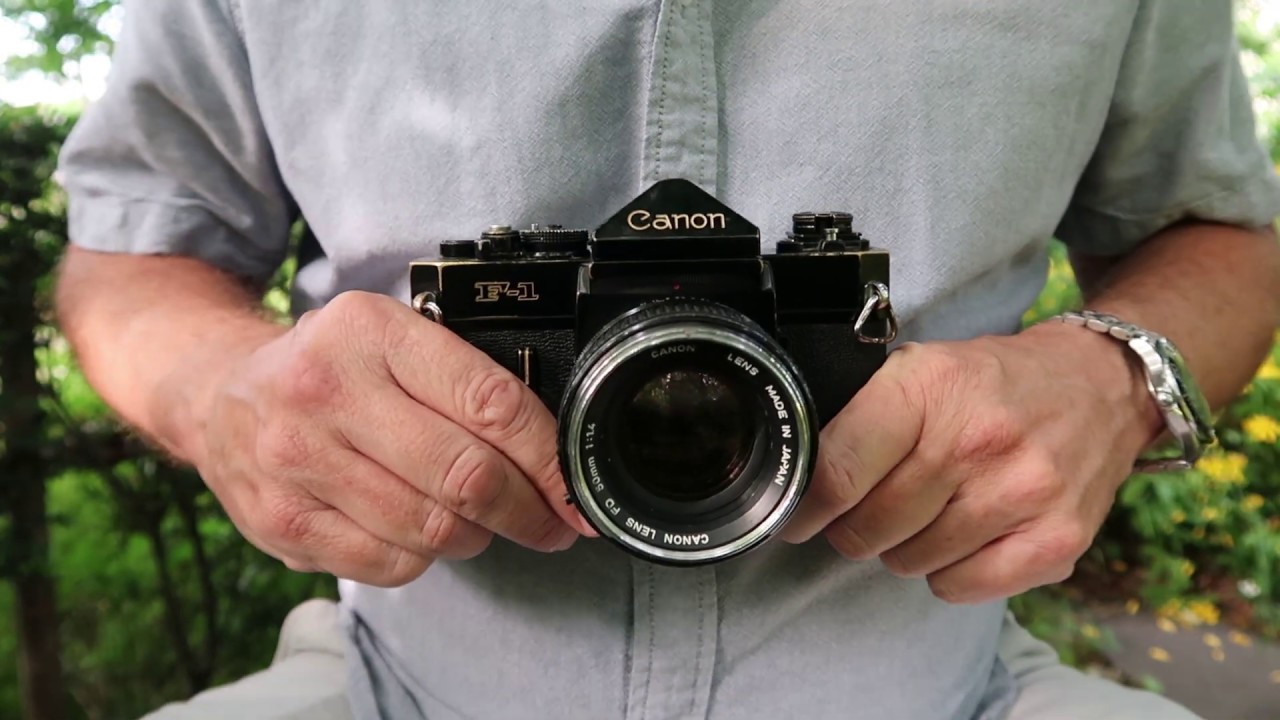 Canon F1 SLR Film Camera