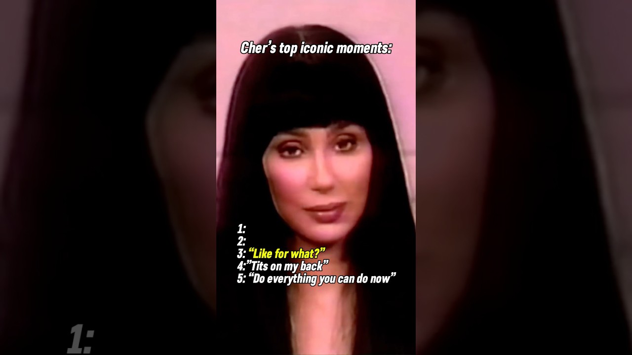 Самые знаковые моменты интервью Шер #Шер