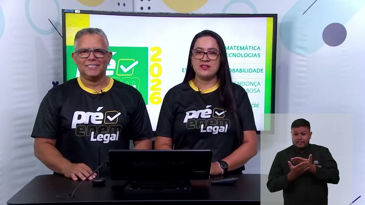 Live Pré-Enem Legal 2026 | Matemática e suas Tecnologias: Estatística e Probabilidade