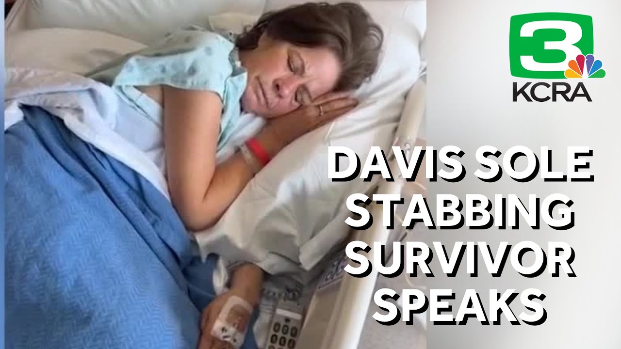Davis stabbings: Sole survivor shares story from hospital bed