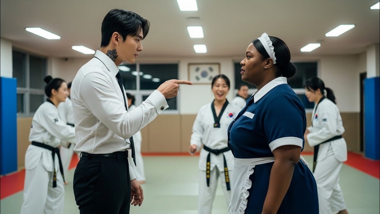 Korean Mafia Boss Asked An Obese Black Maid To Fight As A Joke— Until She Made Him Collapse In Shock