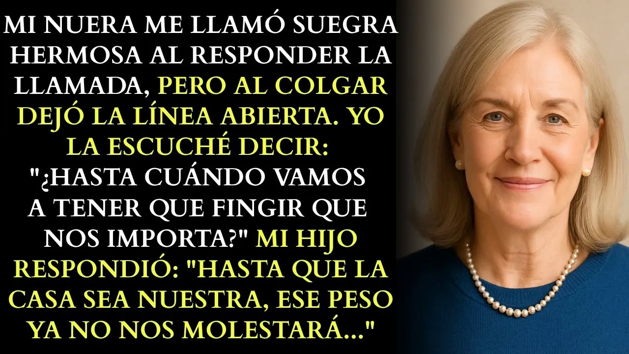 Mi Nuera Se Olvidó De Colgar Y Escuché Una Conversación Que No Quería Haber Escuchado. Así Que Yo.