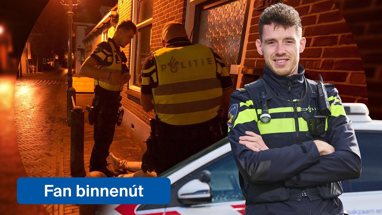 Vrouw zorgt voor overlast op Terschelling en bedreigt politie | Fan binnen&uacute;t: op pad met de politie.