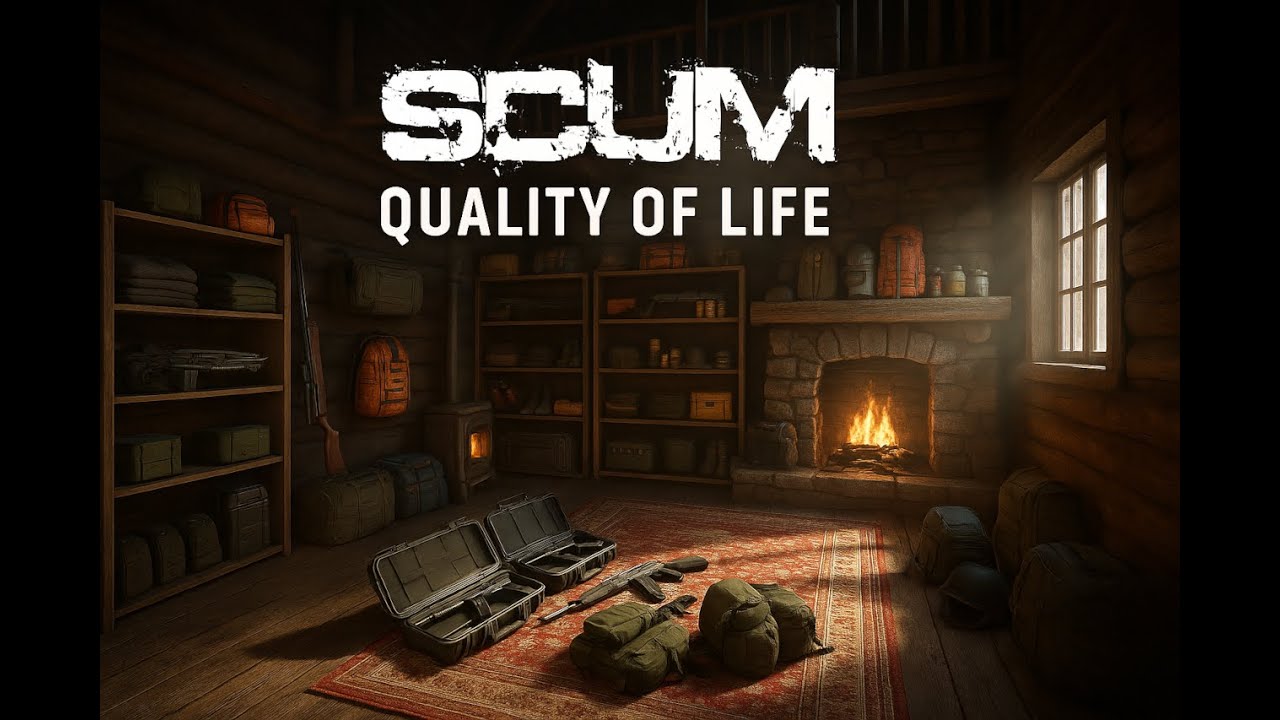 SCUM Quality of Life Mod #1 | Preview
