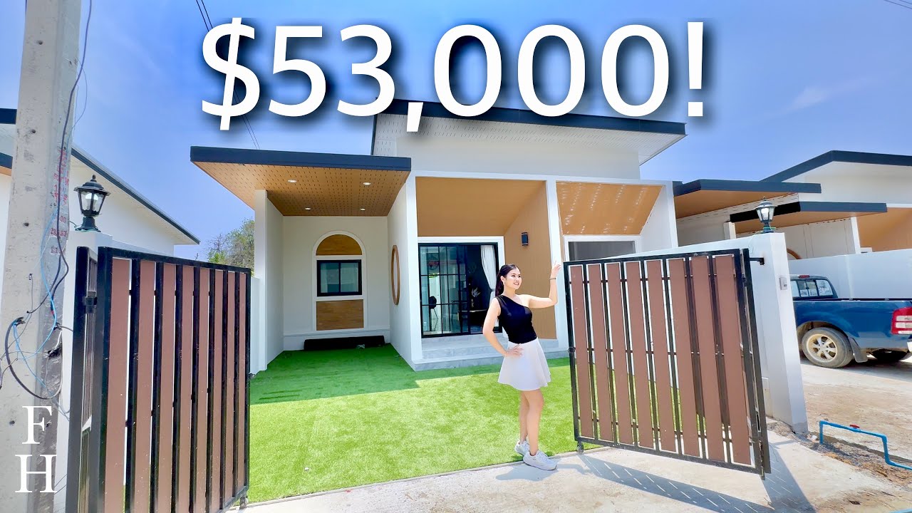 1,790,000 THB ($53,000) Brand New Home in Hua Hin, Thailand