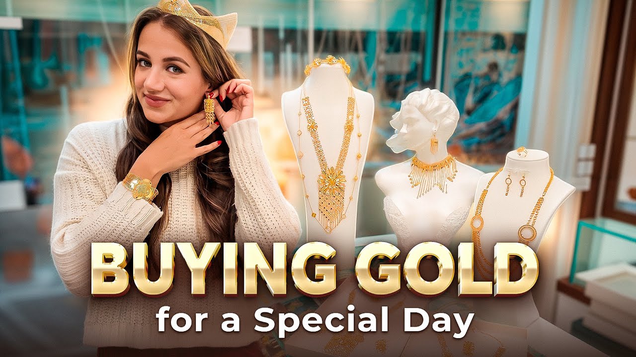 Parnian's Surprise Gift | The Moment we Bought Gold for a Special Day | خرید طلا برای پَرنیان