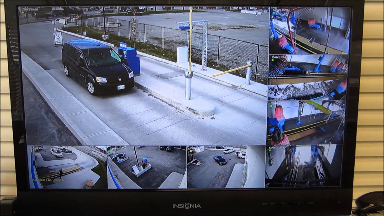 Car Wash & Gas Station HD-SDI Security Cameras Toronto