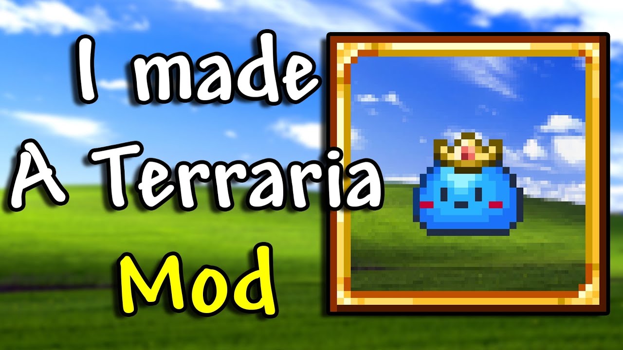I made a Terraria mod (Slimeium)