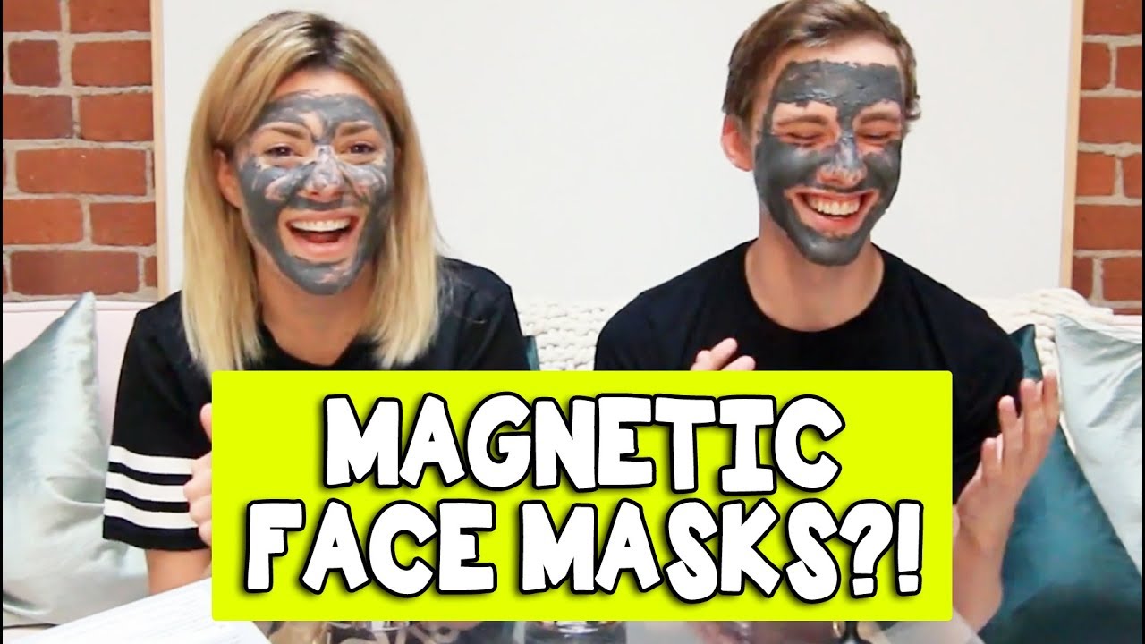 MAGNETIC FACE MASKS w/ JON COZART // Grace Helbig