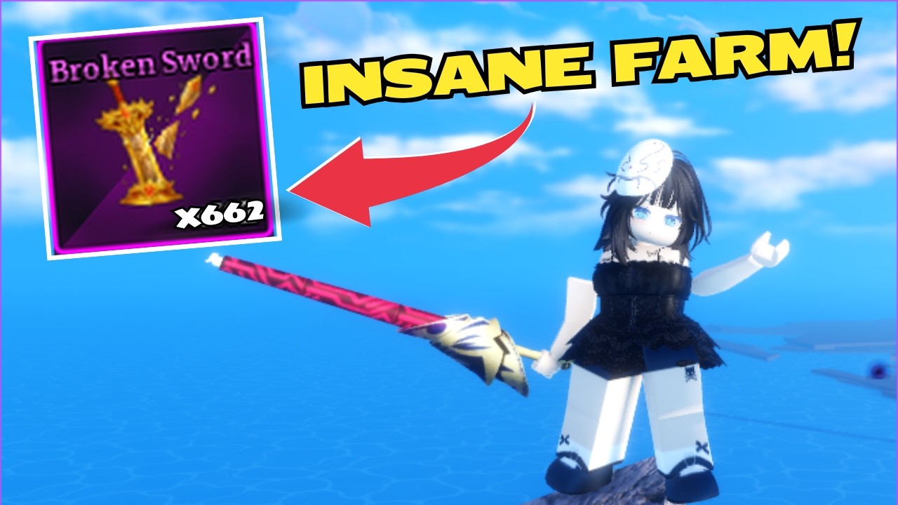 How to Get LOTS of Broken Swords FAST (Sailor Piece)