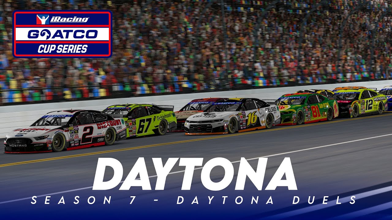 NASCAR iRacing Daytona | Goatco Cup Series 2026 | Duel 2