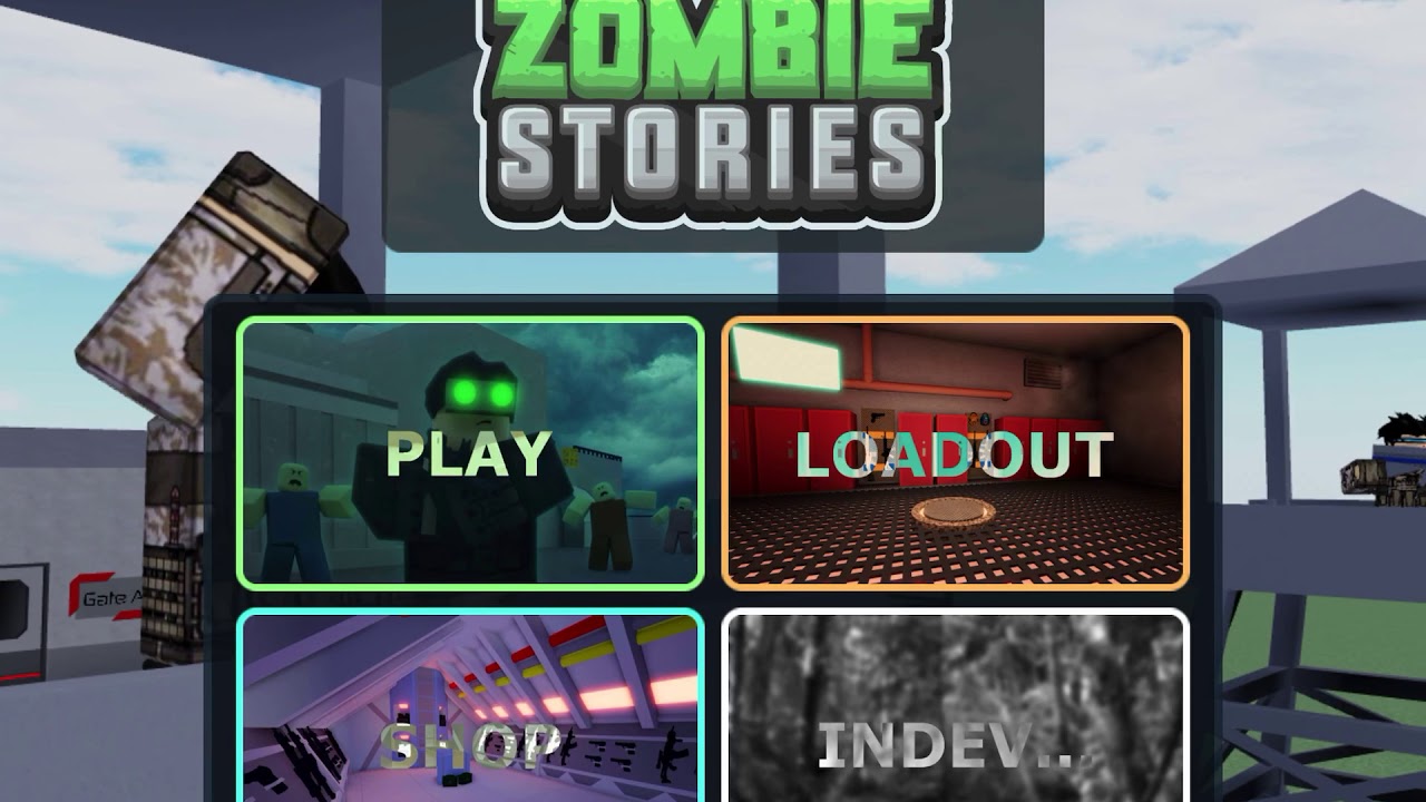 Zombie Stories (Main theme music) Roblox Game