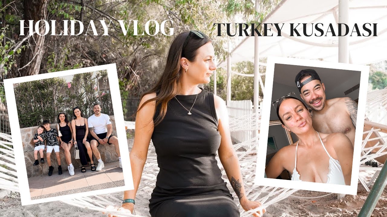 holiday vlog to turkey  - waterpark, beach days and shopping haul