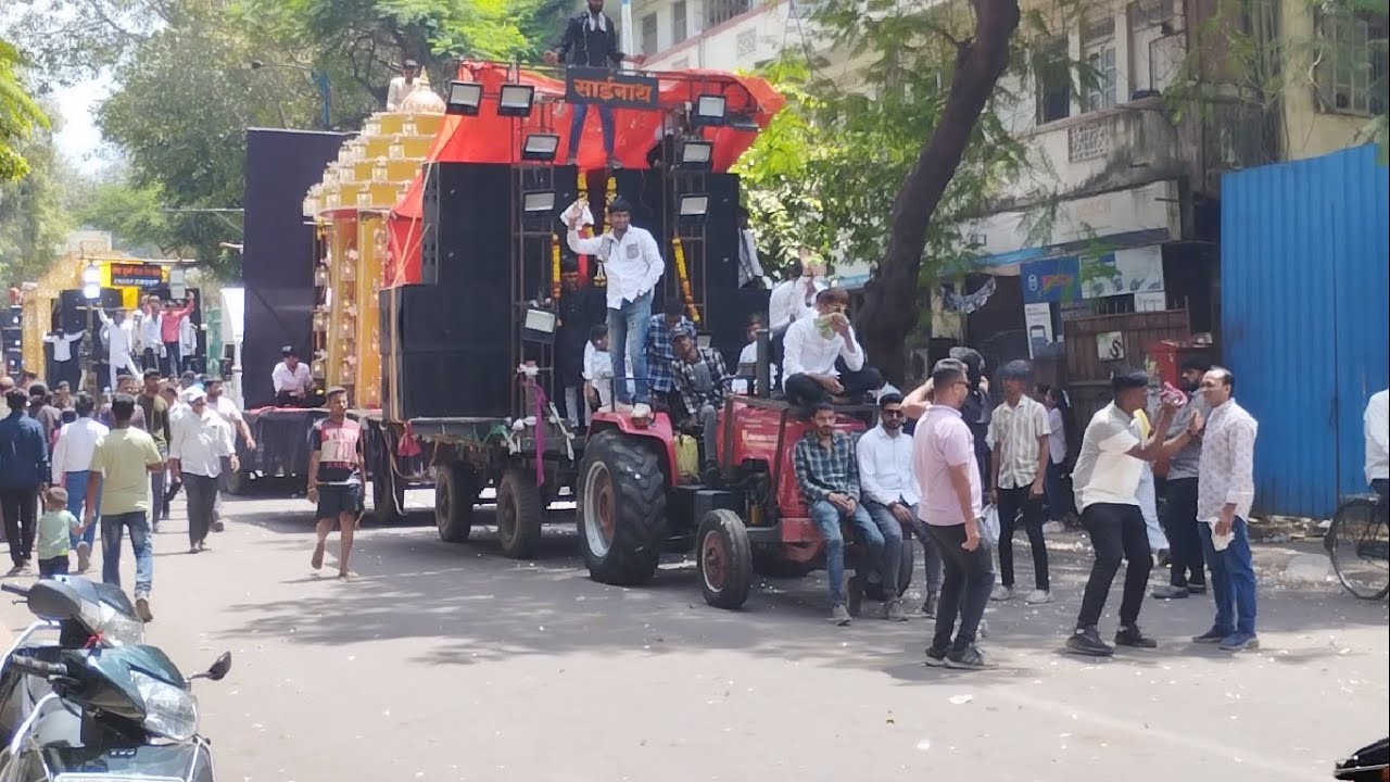 Tilak Road Ganpati Visarjan Pune 2024 || Sainath Mitra Mandal || DJ SYSTEM || 18/09/2024