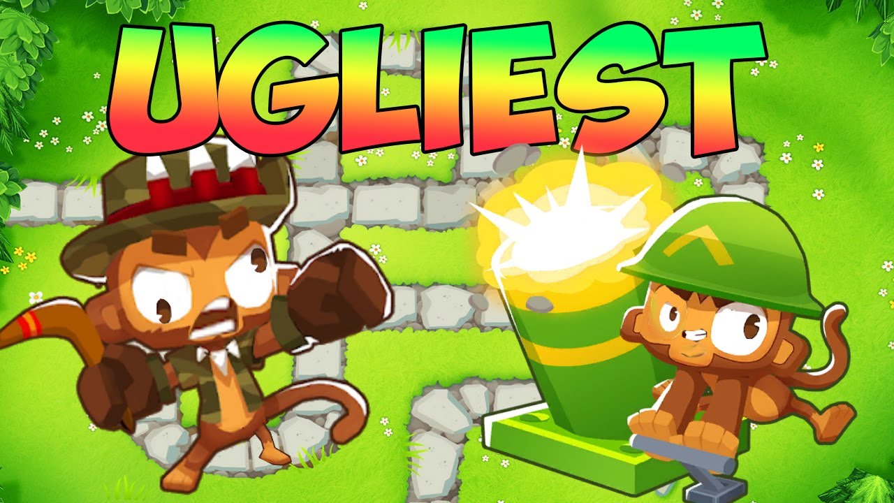 YOU VOTED!! - Ugliest Towers in BTD6 Beat CHIMPS?