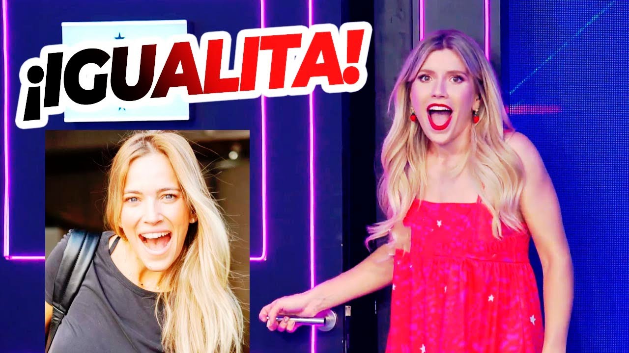 Laurita Fernández quedó en shock al ver a la doble de Luisana Lopilato en Bienvenidos a bordo