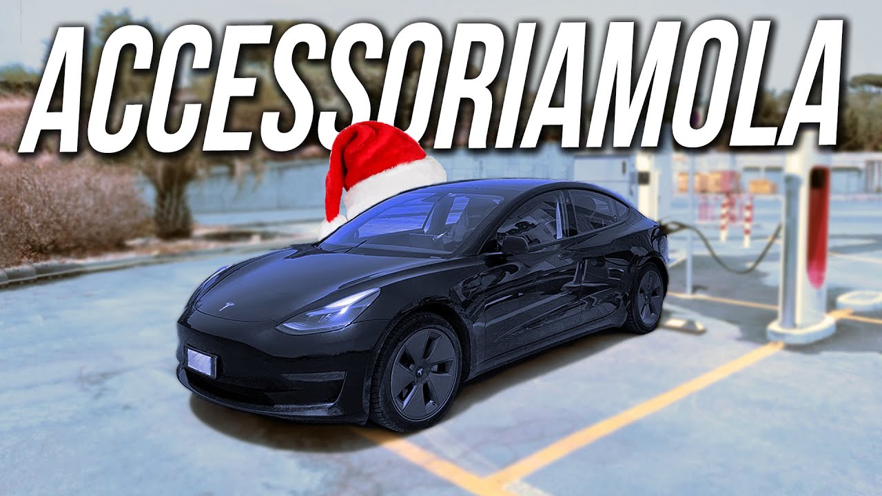 500 EURO di ACCESSORI per TESLA MODEL 3 🔋  TELEMATICA e AUTOMATICA