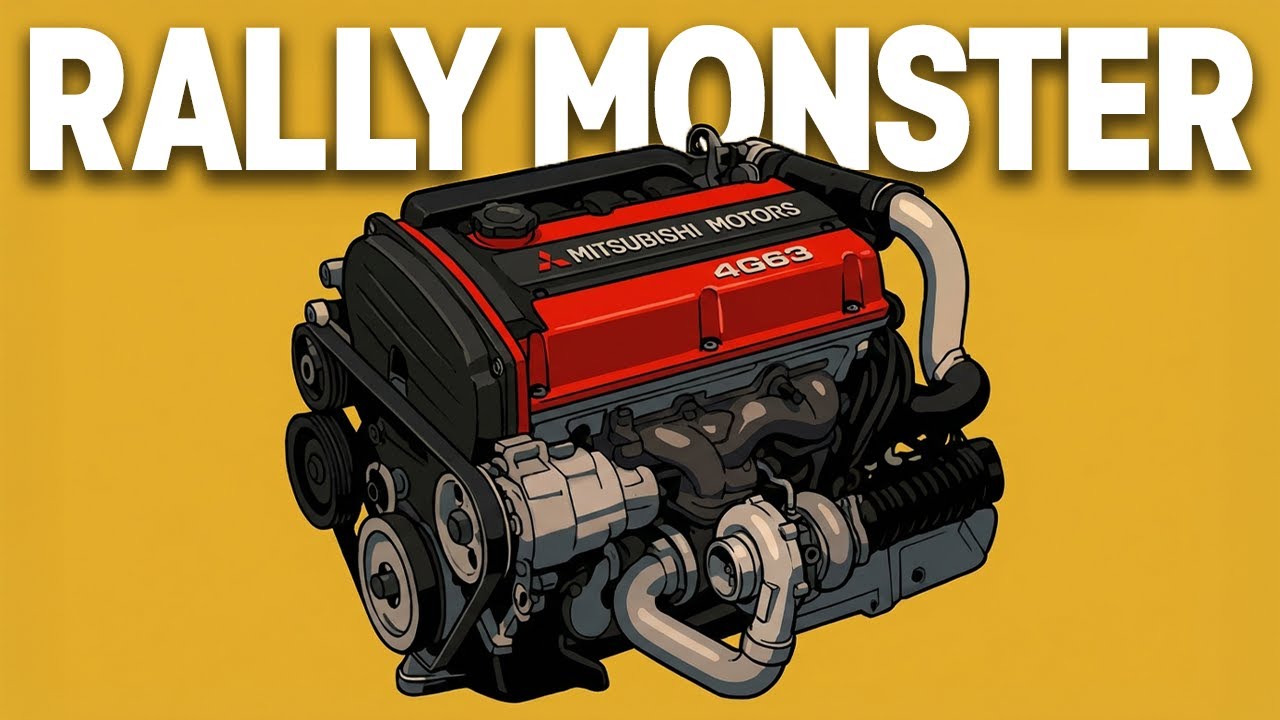 The 4G63: Mitsubishi's Indestructible Rally Monster That Conquered the World