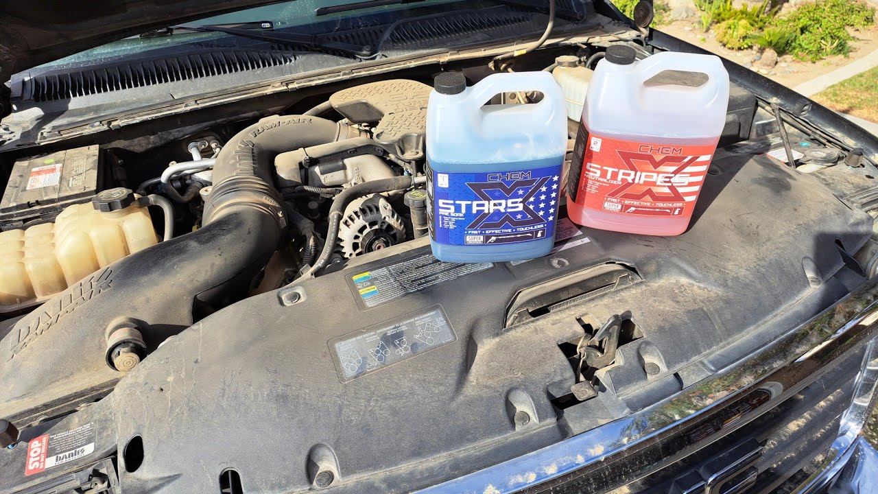 Touchless engine bay cleaning | @ChemX Stars&Stripes ❌️