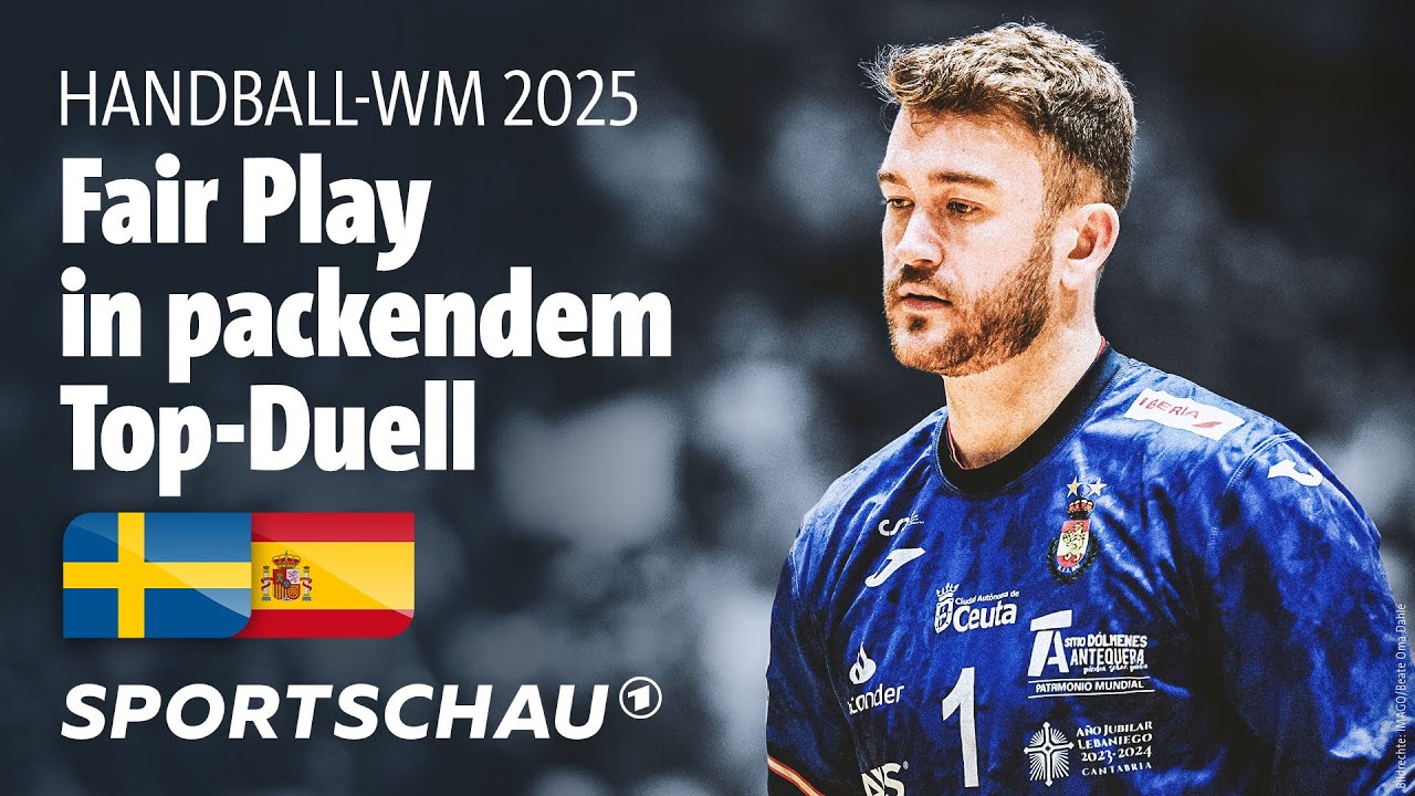 Schweden - Spanien Highlights | Handball-WM 2025 | Sportschau
