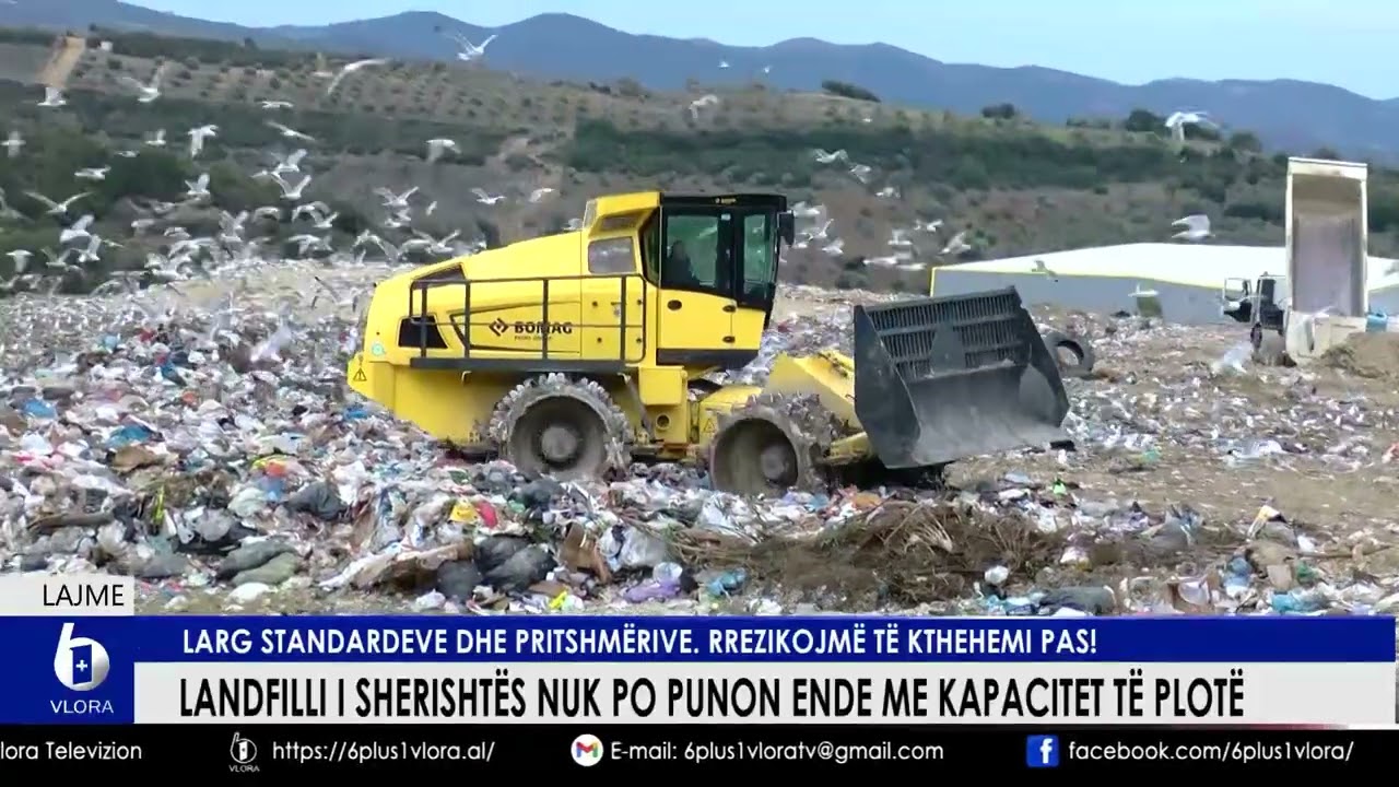 Landfilli i Sherishtës nuk po punon ende me kapacitet të plotë. Larg standardeve dhe pritshmërive