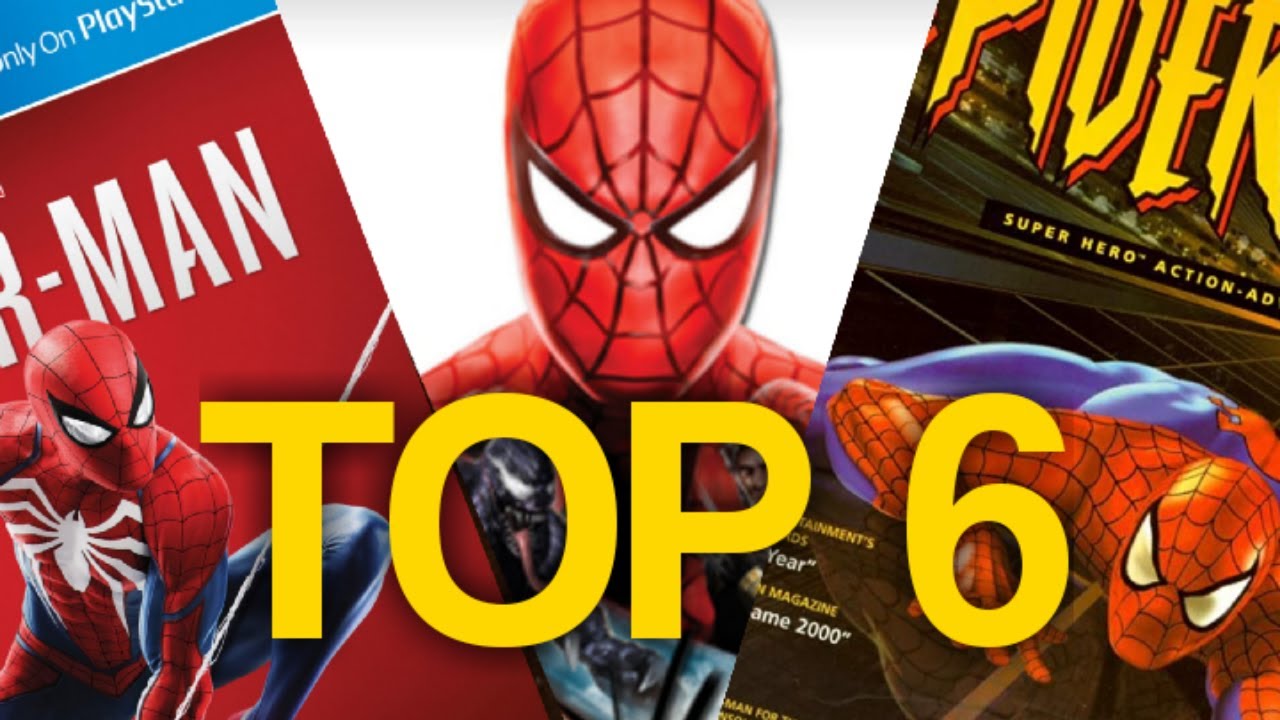TOP 6 Mých nejoblíbenějších Spider-Man her