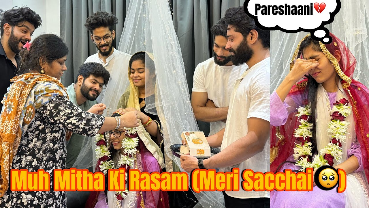 Muh Mitha Ki Rasam Huda Appi Ki 🥺 6 Saal Phele Hogai 🥹 Dulhe Ka Face | Fokats | Abresh & Zeeshan